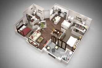 Unit 2A-1 1117 floor plan